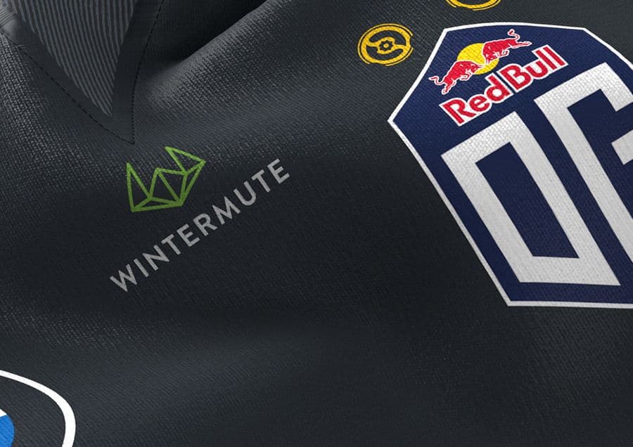 OG Esports partners with Wintermute. Jersey placement.
