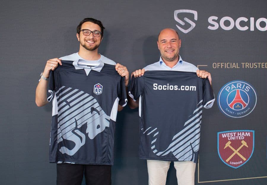 OG becomes the first esports club in the world to use the blockchain to better interact with its fans. featured image