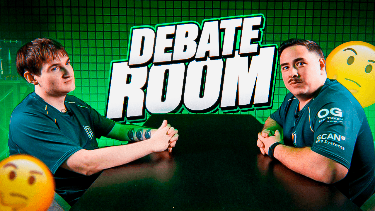 OG Esports - Our story, CS roster Debate room