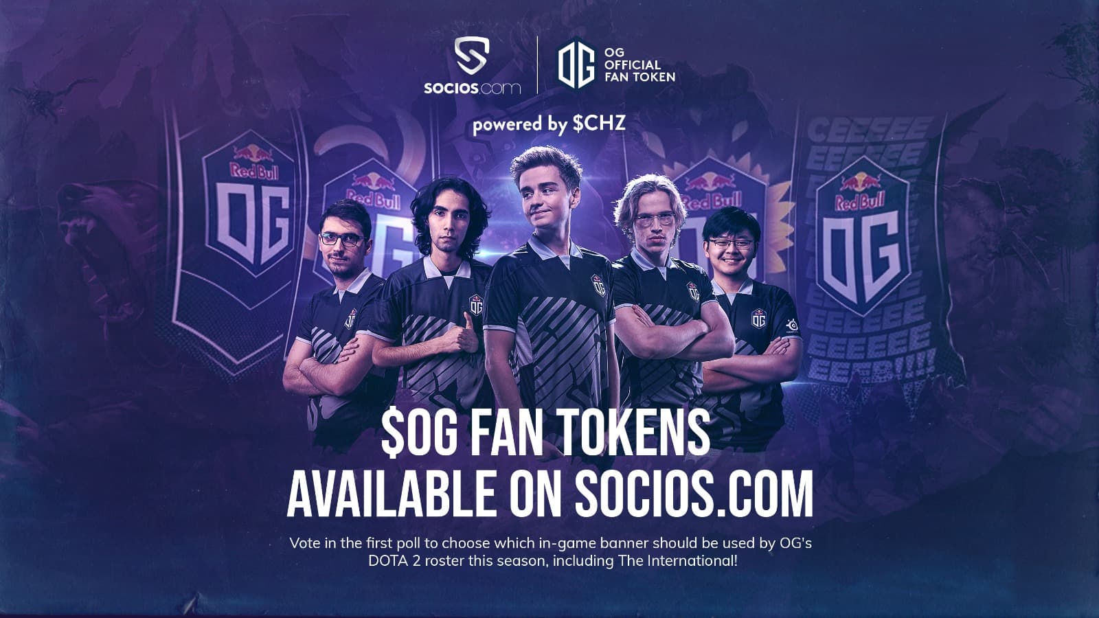 Launching Socios.com: get $OG fan tokens and get involved!