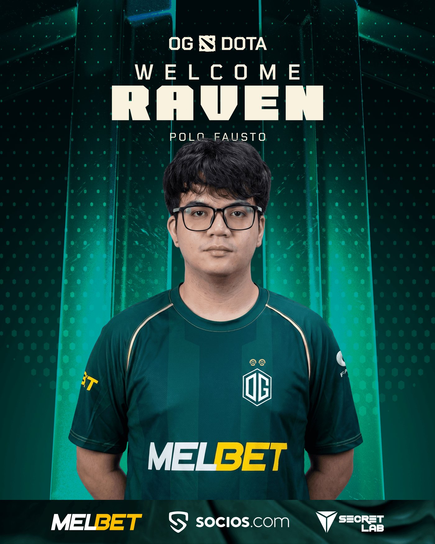 OG Esports News, Welcome Raven article