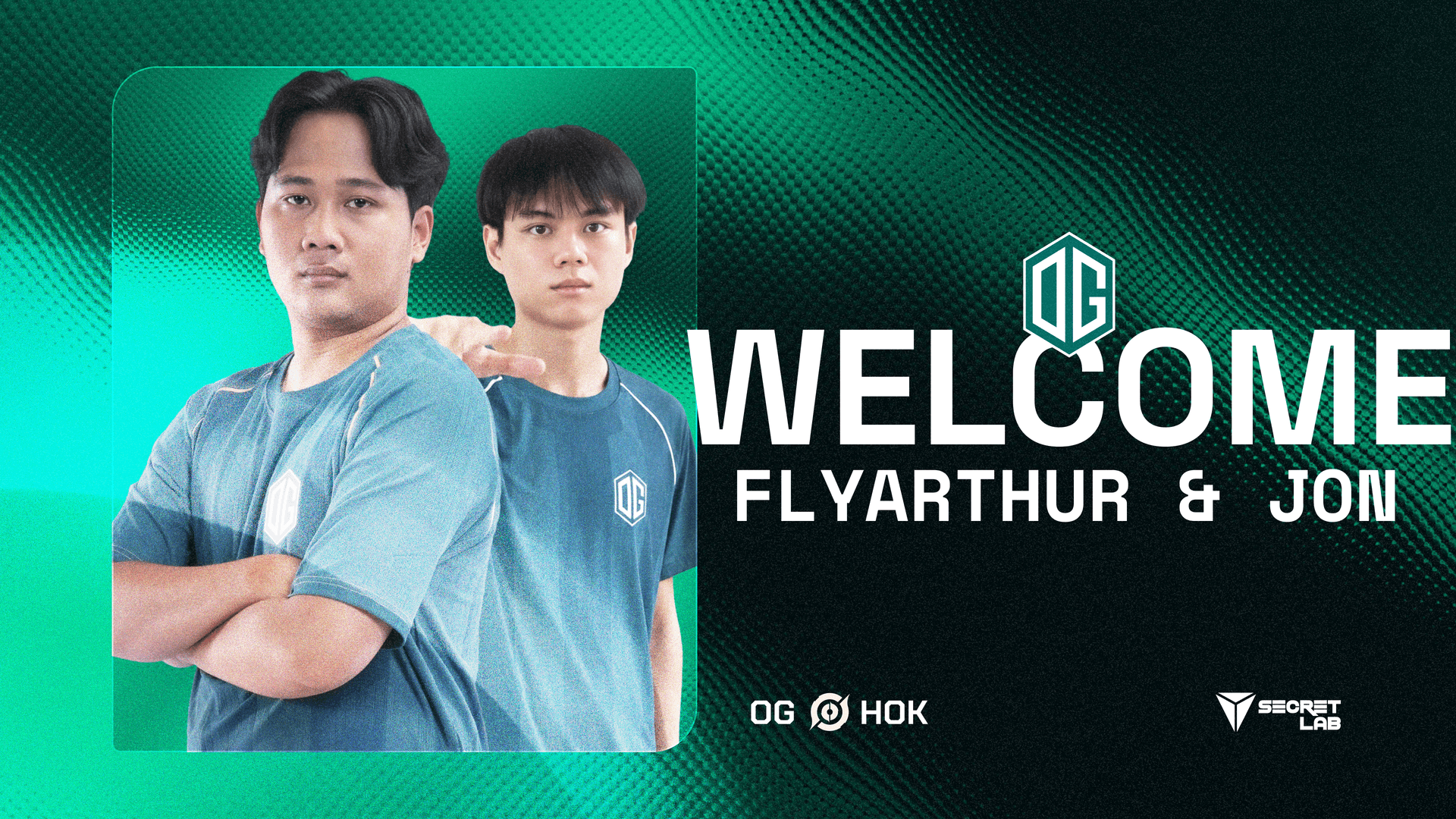 Welcome FlyArthur and Jon poster