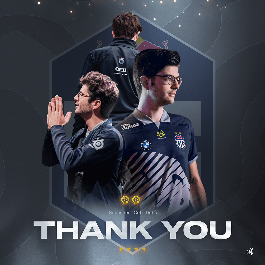 Ceb retires from competitive Dota. Thank you Ceb poster.