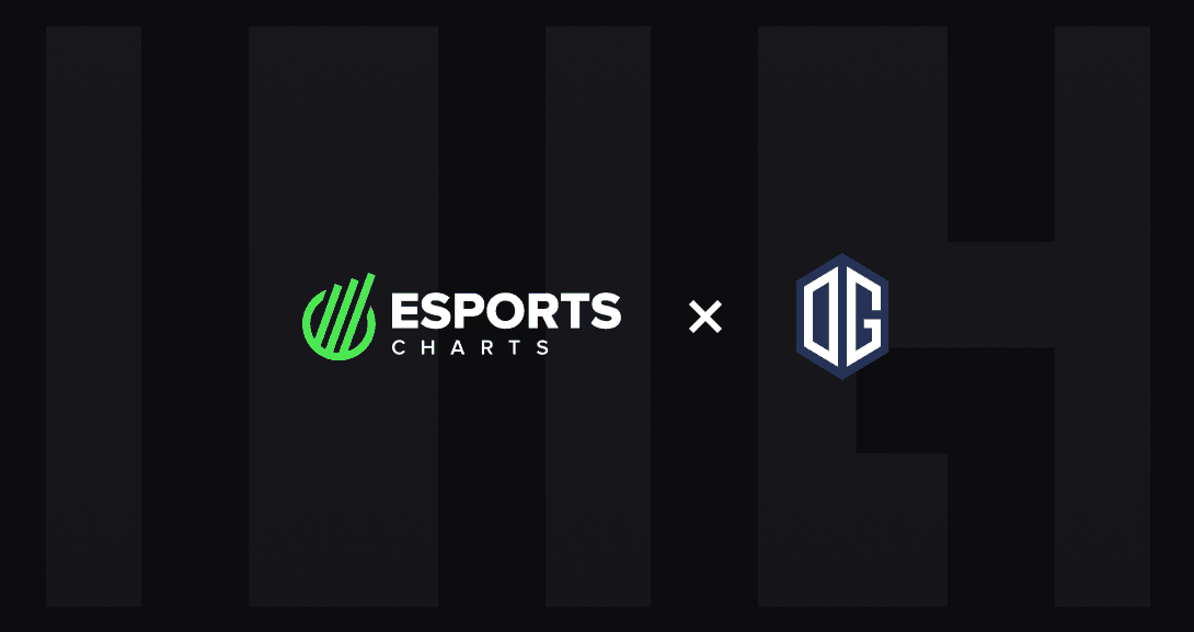 OG x Esports charts partnership announcement