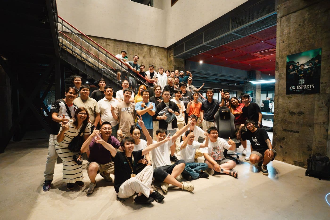 OG Esports watch party in Shanghai