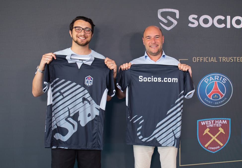 OG becomes the first esports club in the world to use the blockchain to better interact with its fans. featured image