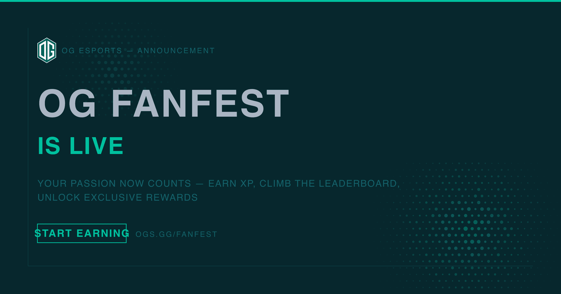 OG FanFest is Live — Start Earning Rewards
